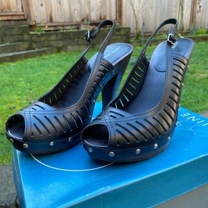 Nine West Wooden Heel